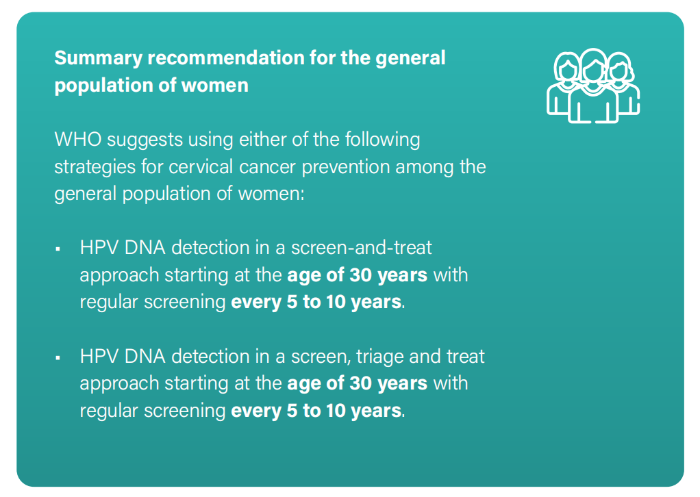 WHO發(fā)布宮頸癌防治新版指南，「推薦HPV-DNA 檢測(cè)為宮頸癌首選篩查方法」