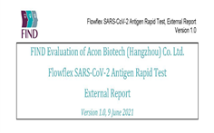 喜訊 | 艾康生物新冠抗原檢測試劑通過FIND獨(dú)立評估!